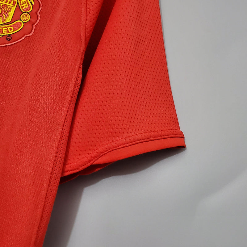 Camisa Retrô Manchester United 2007/08 Edition Champions League