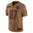 Aidan Hutchinson Brown Detroit Lions 2023 Salute To Service Limited Jersey