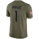 Arizona Cardinals Olive 2022 Salute To Service Limited Jersey