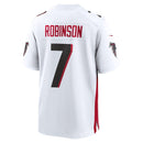 Atlanta Falcons Bijan Robinson White 2023 NFL Draft First Round Pick Game Jersey