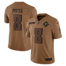 Atlanta Falcons Kyle Pitts Brown 2023 Salute To Service Limited Jersey