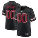 Black Arizona Cardinals Alternate Custom Game Jersey