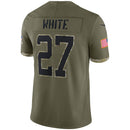 Buffalo Bills Olive 2022 Salute To Service Limited Jersey