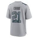 Carolina Panthers Jeremy Chinn Gray Atmosphere Fashion Game Jersey