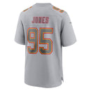 Chris Jones Kansas City Chiefs Gray Atmosphere Fashion Game Jersey