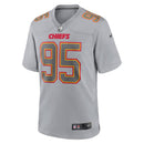 Chris Jones Kansas City Chiefs Gray Atmosphere Fashion Game Jersey