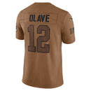 Chris Olave Brown New Orleans Saints 2023 Salute To Service Limited Jersey