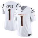 Cincinnati Bengals Ja'Marr Chase White Jersey