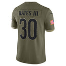 Cincinnati Bengals Olive 2022 Salute To Service Limited Jersey