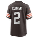 Cleveland Browns Amari Cooper Brown Player Game Jersey