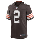 Cleveland Browns Amari Cooper Brown Player Game Jersey