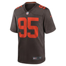 Cleveland Browns Myles Garrett Brown Alternate Game Jersey