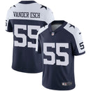 Dallas Cowboys Leighton Vander Esch Navy Alternate Vapor Limited Jersey