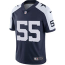 Dallas Cowboys Leighton Vander Esch Navy Alternate Vapor Limited Jersey