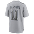 Dallas Cowboys Micah Parsons Gray Atmosphere Fashion Game Jersey