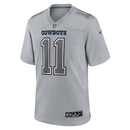 Dallas Cowboys Micah Parsons Gray Atmosphere Fashion Game Jersey