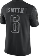 DeVonta Smith Philadelphia Eagles Jerseys RFLCTV Limited Jersey - Black