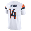 Denver Broncos Courtland Sutton White Mile High Collection Jersey
