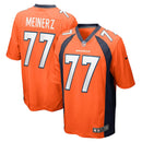 Denver Broncos Quinn Meinerz Orange Game Jersey
