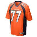 Denver Broncos Quinn Meinerz Orange Game Jersey