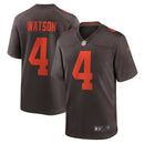 Deshaun Watson Brown Cleveland Browns Alternate Game Jersey