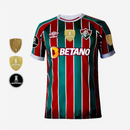 Fluminense 2023/24 Home Jersey - All Patches - 2023 Libertadores Champion