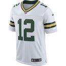 Green Bay Packers Aaron Rodgers White Classic Elite Player Jersey