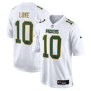 Green Bay Packers Jordan Love White Fashion Game Jersey