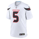 Houston Texans Jalen Pitre White Game Jersey