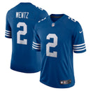 Indianapolis Colts Carson Wentz Royal Alternate Vapor Limited Jersey