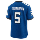 Indianapolis Colts Anthony Richardson Royal Indiana Nights Alternate Game Jersey