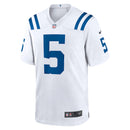 Indianapolis Colts Anthony Richardson White 2023 NFL Draft First Round Pick Game Jersey