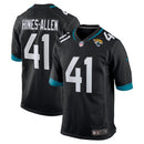 Jacksonville Jaguars Josh Hines-Allen Black Alternate Player Game Jersey