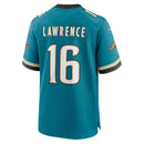 Jacksonville Jaguars Trevor Lawrence Teal Prowler Throwback Player Game Jersey