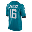 Jacksonville Jaguars Trevor Lawrence Teal Home Game Jersey