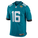 Jacksonville Jaguars Trevor Lawrence Teal Home Game Jersey