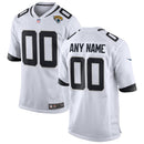 Jacksonville Jaguars White Custom Game Jersey