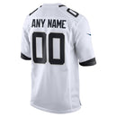 Jacksonville Jaguars White Custom Game Jersey