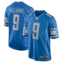 Jameson Williams Blue Detroit Lions Player Game Jersey