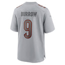 Joe Burrow Cincinnati Bengals Gray Atmosphere Fashion Game - Jersey