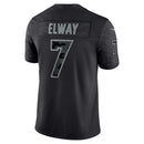 John Elway Black Denver Broncos Retired Player RFLCTV Limited Jersey