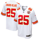 Kansas City Chiefs Clyde Edwards-Helaire White Game Jersey