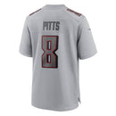 Kyle Pitts Gray Atlanta Falcons Atmosphere Fashion Game Jersey