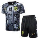 Brazilian National Team Kit Black Christ the Redeemer 2024 Unisex