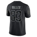 Las Vegas Raiders Darren Waller Black RFLCTV Limited Jersey