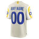 Los Angeles Rams Bone Custom Game Jersey