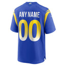 Los Angeles Rams Nike Royal Custom Game Jersey