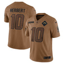 Los Angeles Chargers Justin Herbert Brown 2023 Salute To Service Limited Jersey