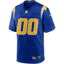 Los Angeles Chargers Royal Alternate Custom Game Jersey