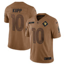 Los Angeles Rams Cooper Kupp Brown 2023 Salute To Service Limited Jersey